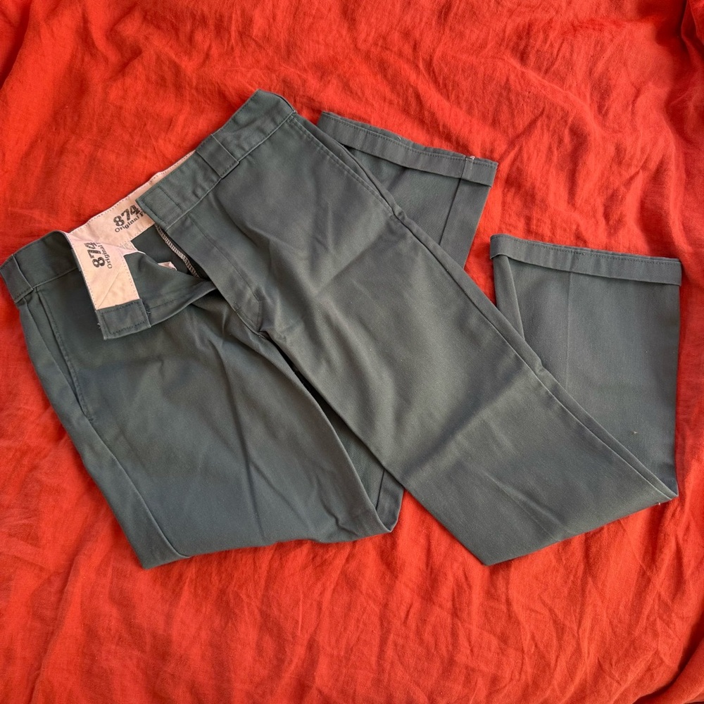 Dickies 875’s Teal Chinos